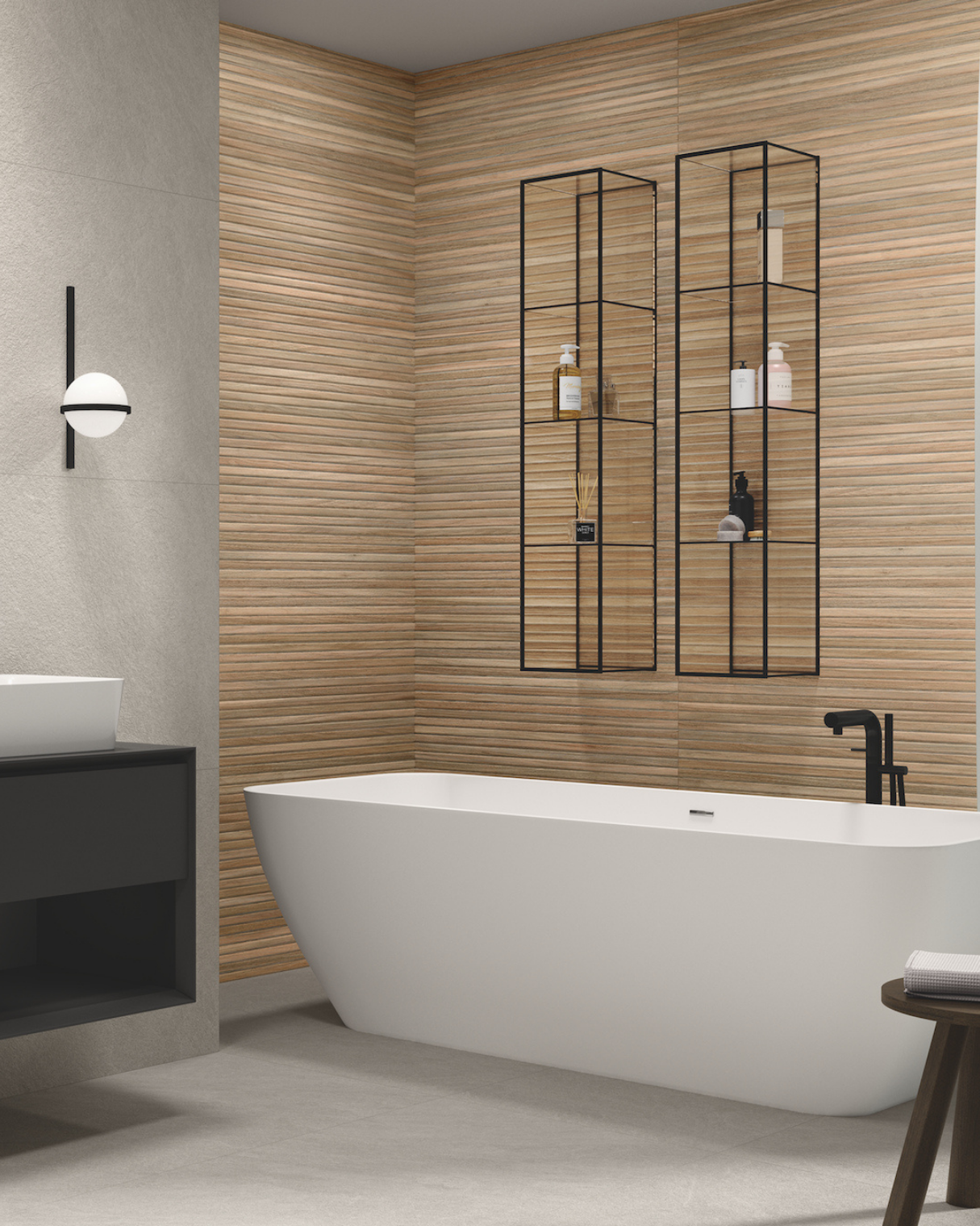 Amalia - 12"x36" - Roble - Matte