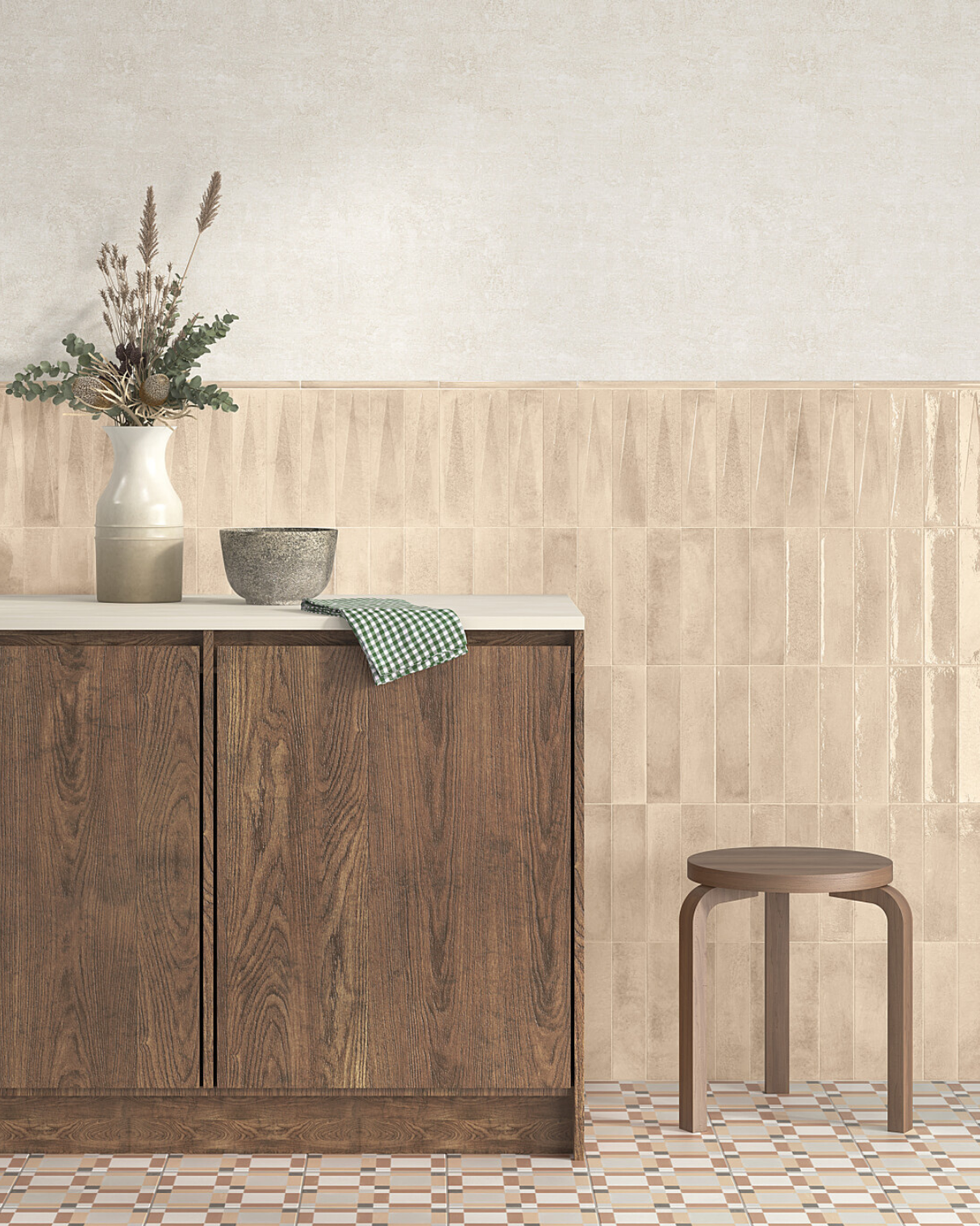 Barret - 2.36"x9.7" - Brown Decor - Glossy