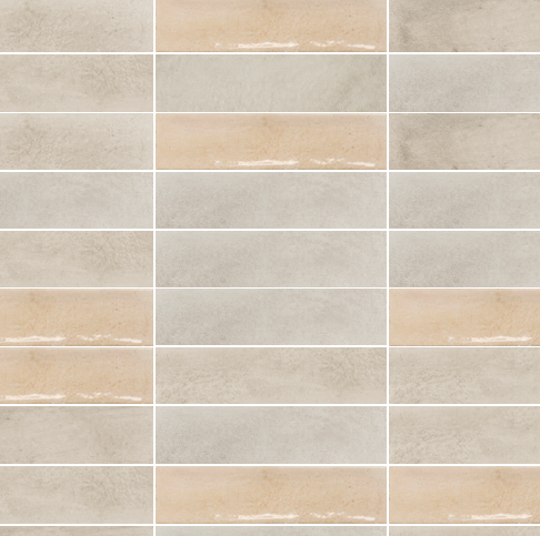 Barret - 2.36"x9.7" - Brown - Glossy