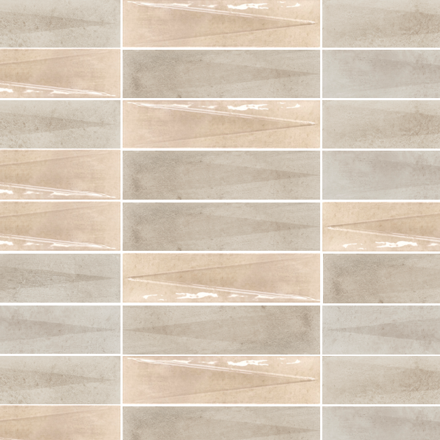 Barret - 2.36"x9.7" - Brown Decor - Glossy