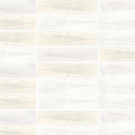 Barret  - 2.36"x9.7" - White Décor - Glossy