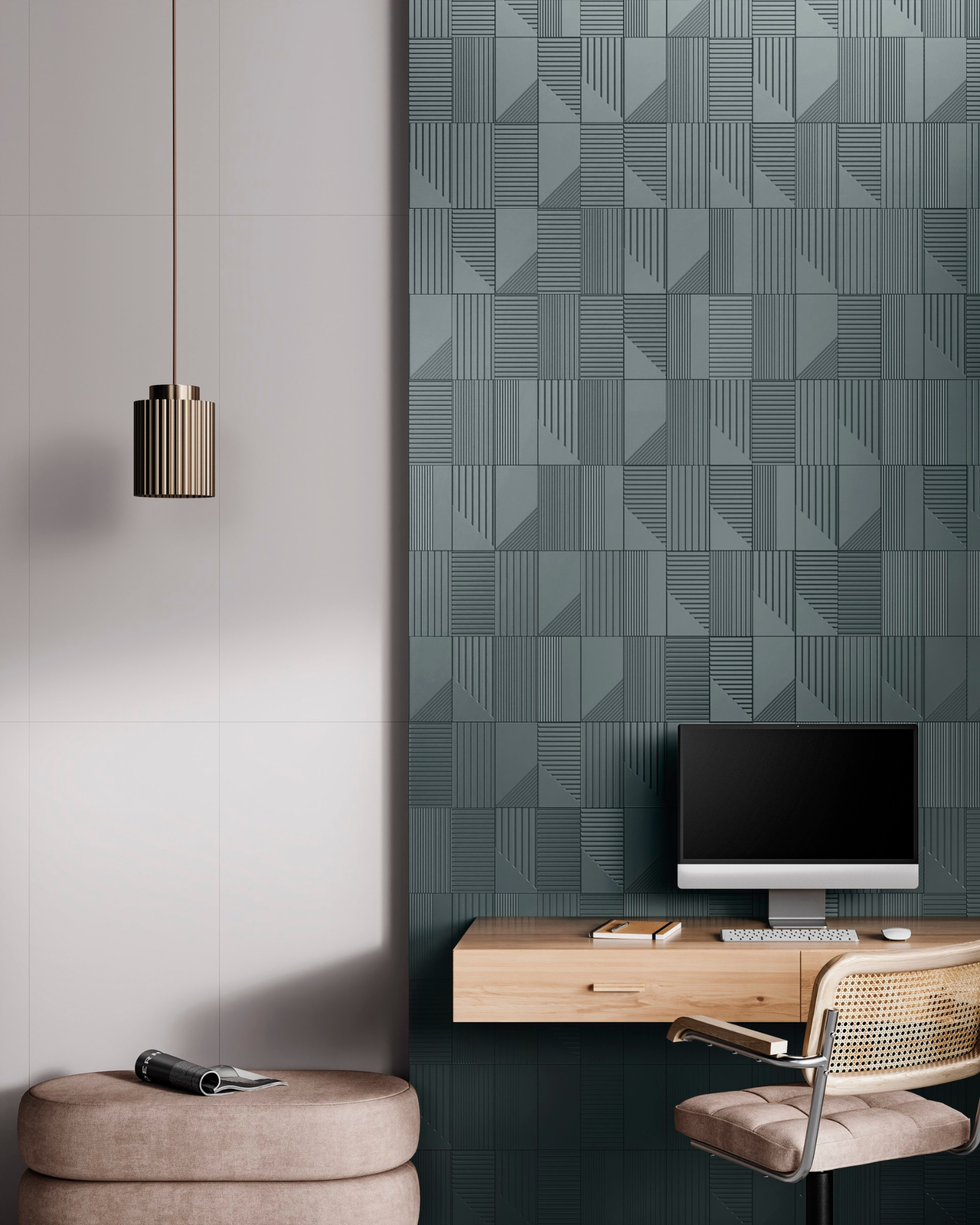 Farah - 4"x8" - Pine - Matte