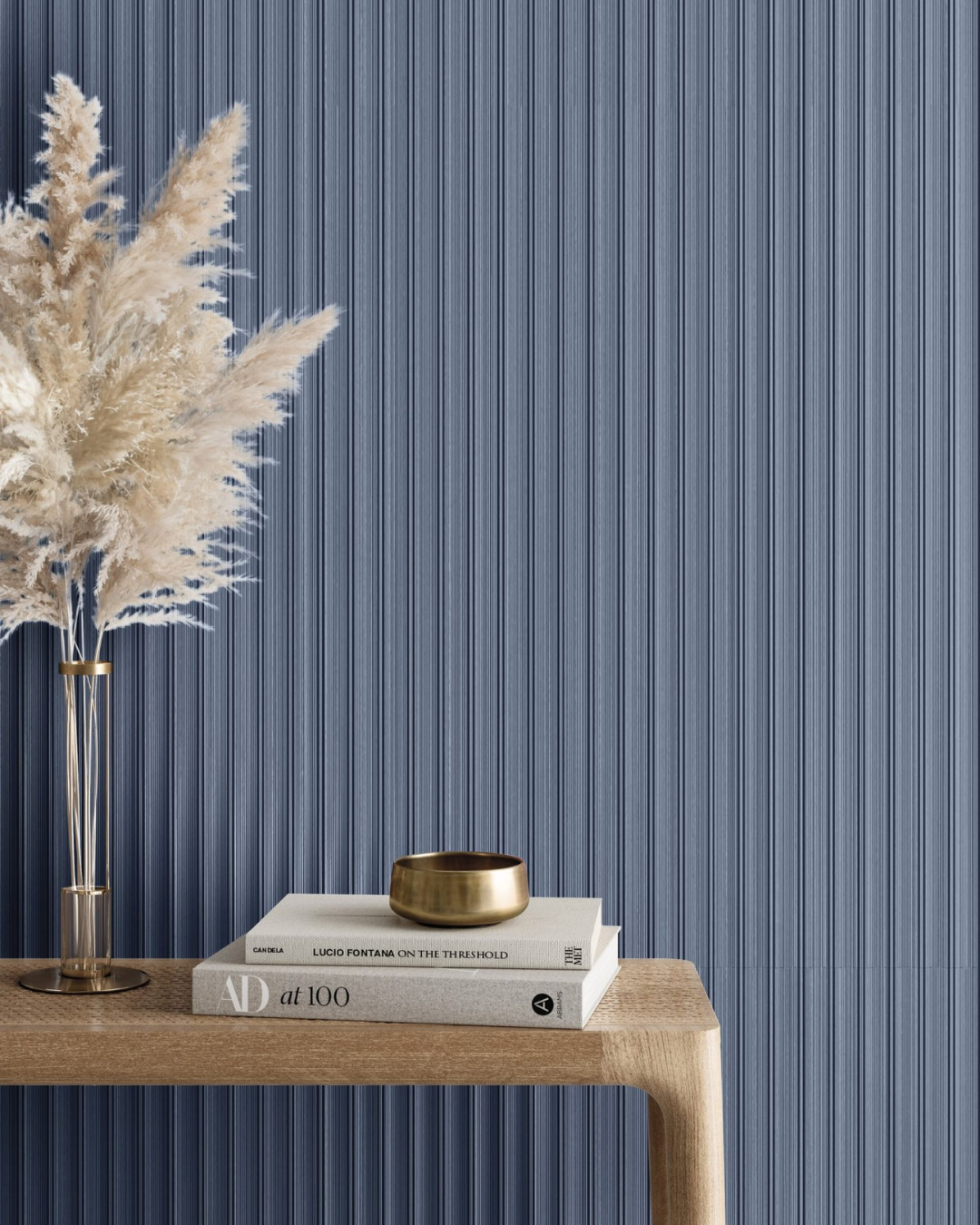 Graffi - 18"x48" - Indigo - Matte