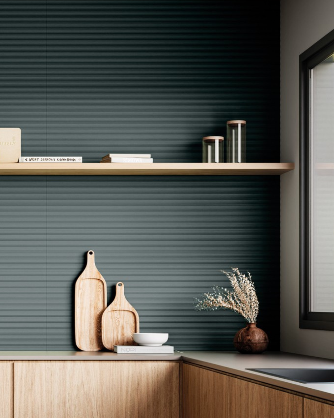 Graffi - 18"x48" - Pine - Matte