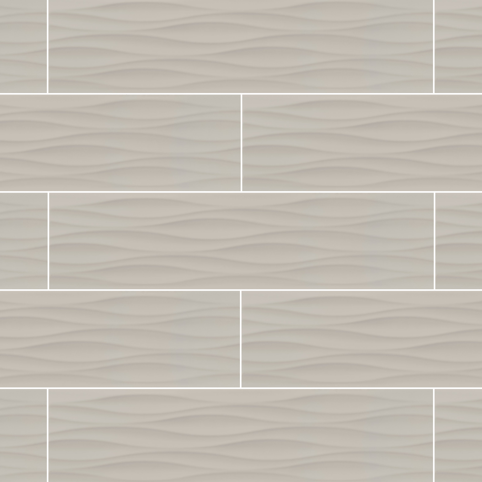 Kristy 2.0 Ripple - 4"x16" - Sidewalk - Matte