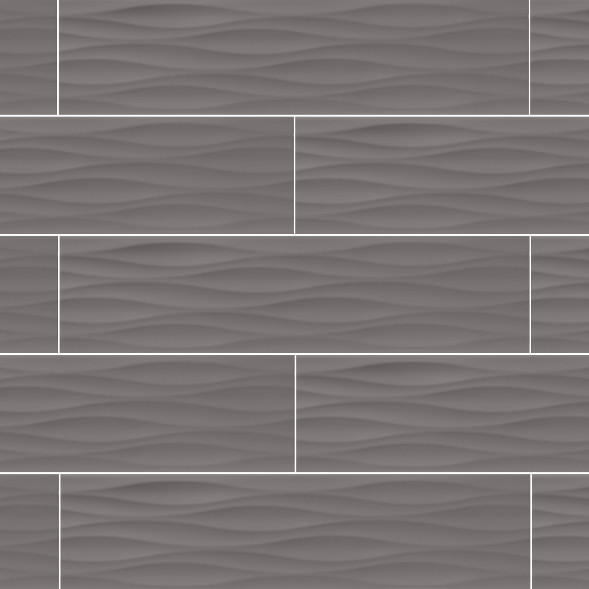 Kristy 2.0 Ripple - 4"x16" - Storm - Matte