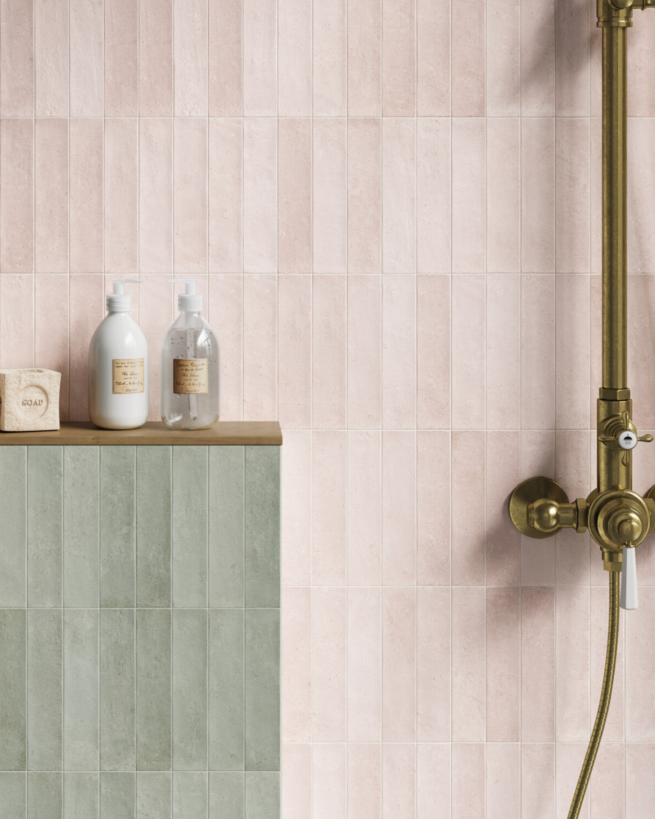 Landon  - 2"x7.25" - Pink - Matte