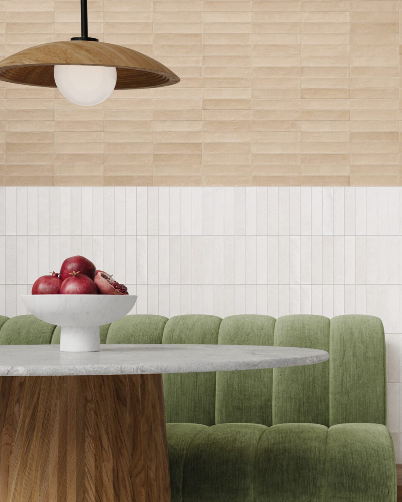 Landon - 2"x7.25" - Ocher - Matte