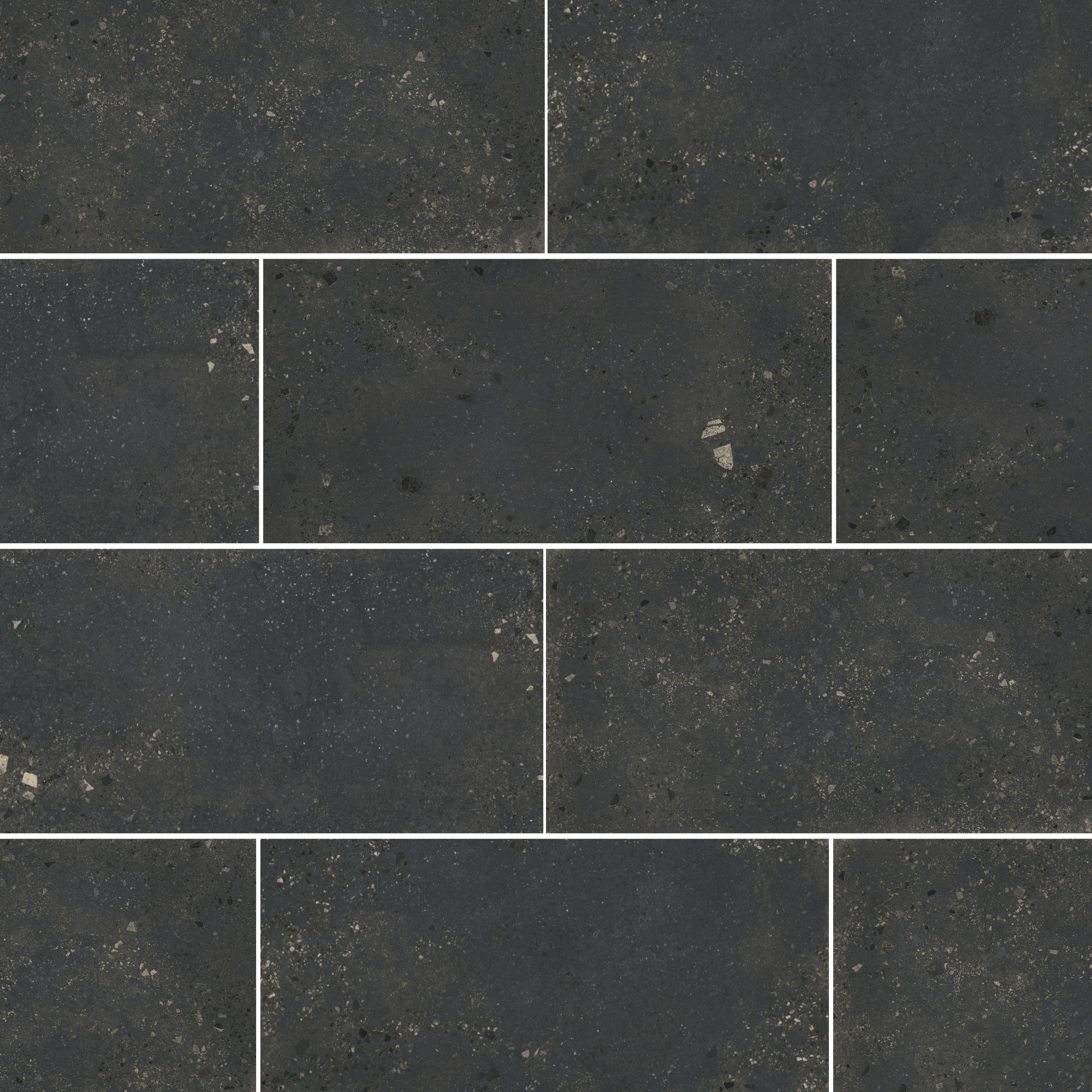 Langley - 12"x24" - Coal - Matte