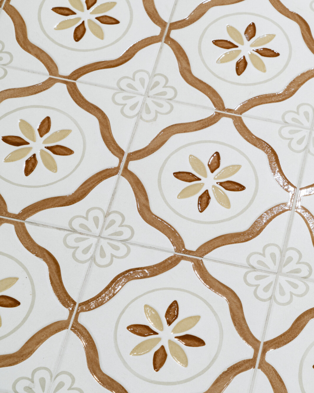 Leonor - 9"x9" - Clay Petals - Matte