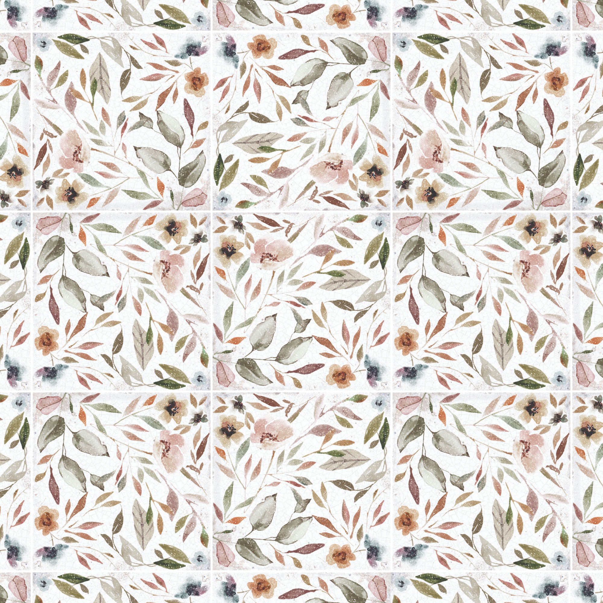 Mayra - 5.8"x5.8" - Garden - Glossy