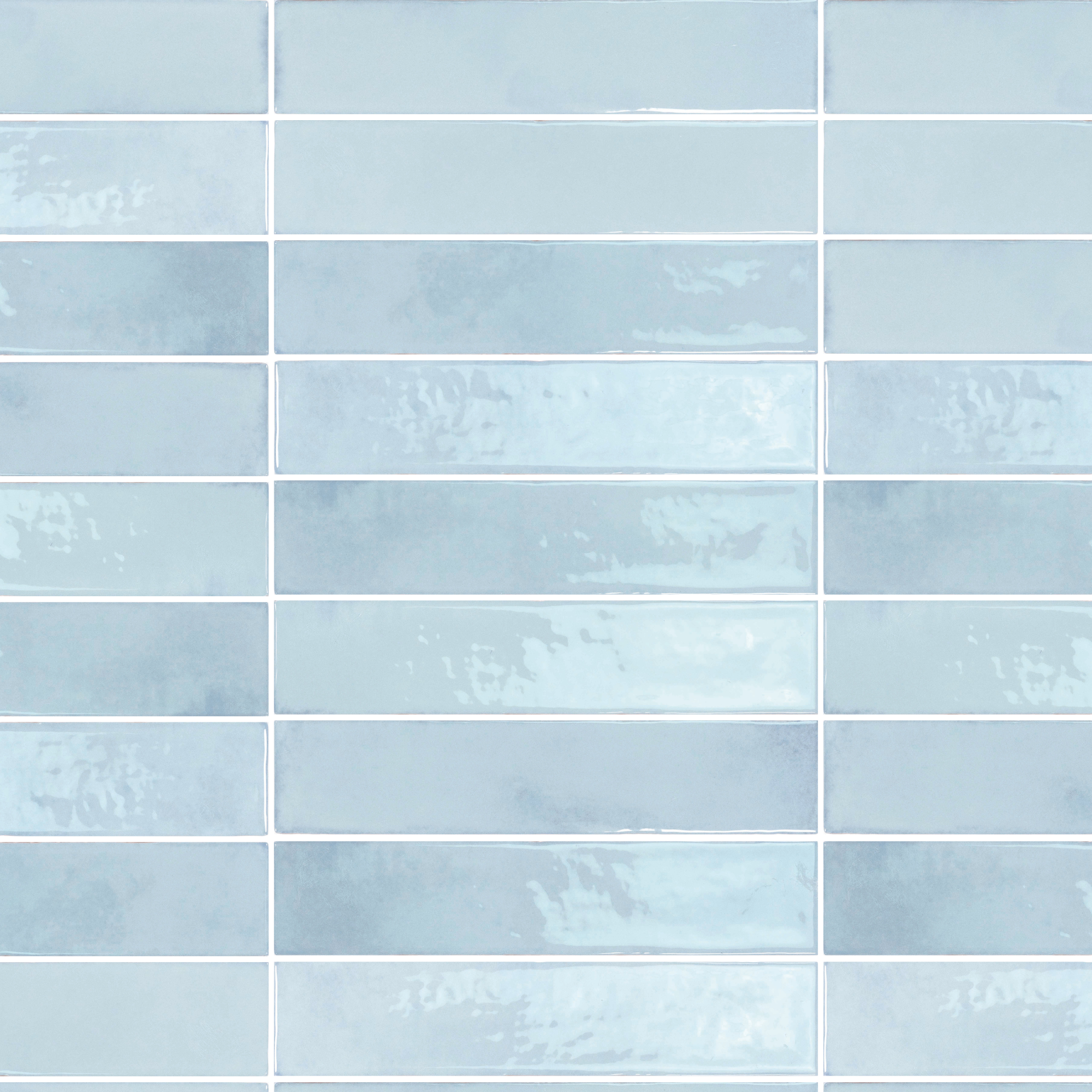 Carlo - 2"x10" - Sky - Glossy