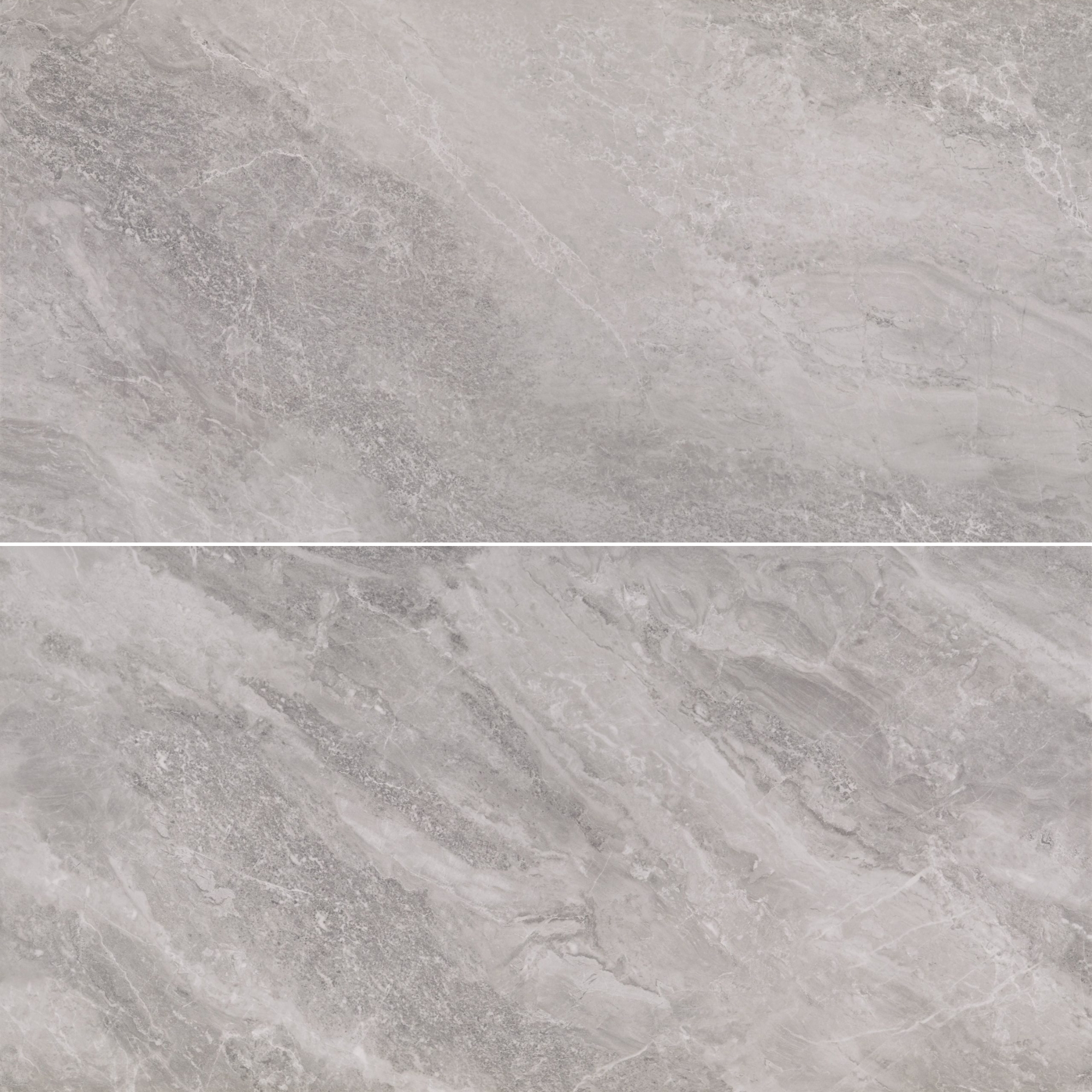 Stormy - 24"x48" - Grey - Matte