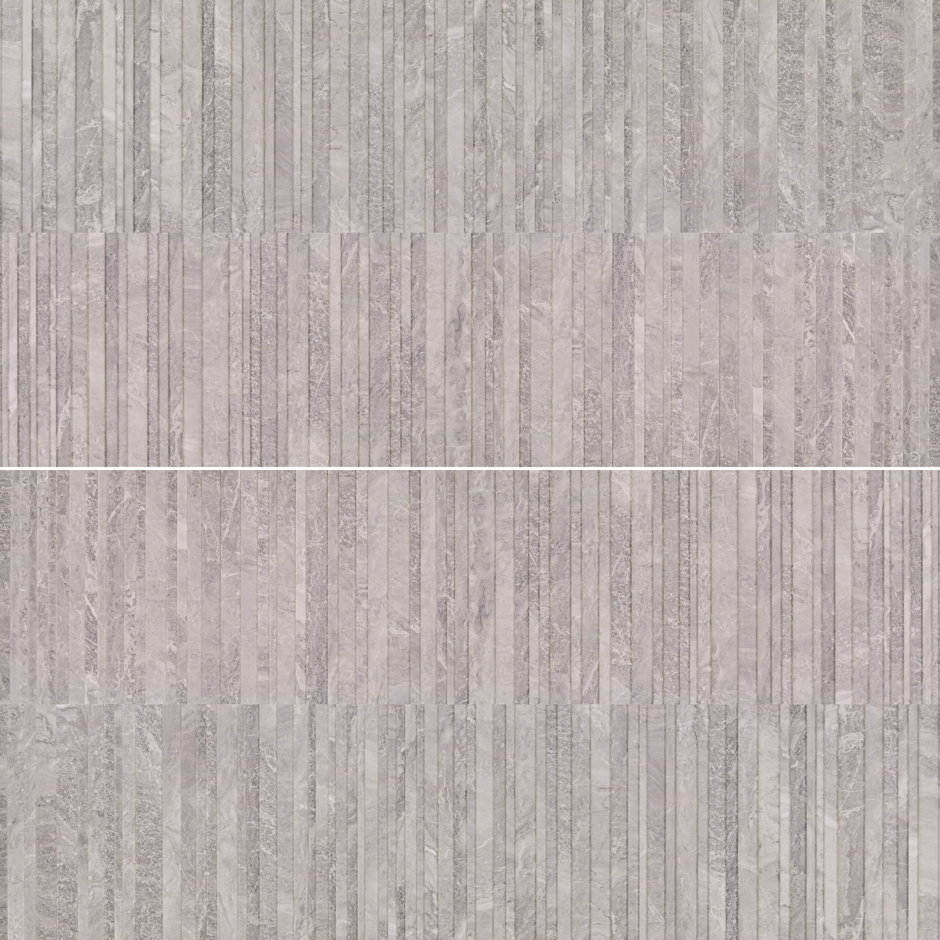 Stormy Deco - 24"x48" - Grey - Matte