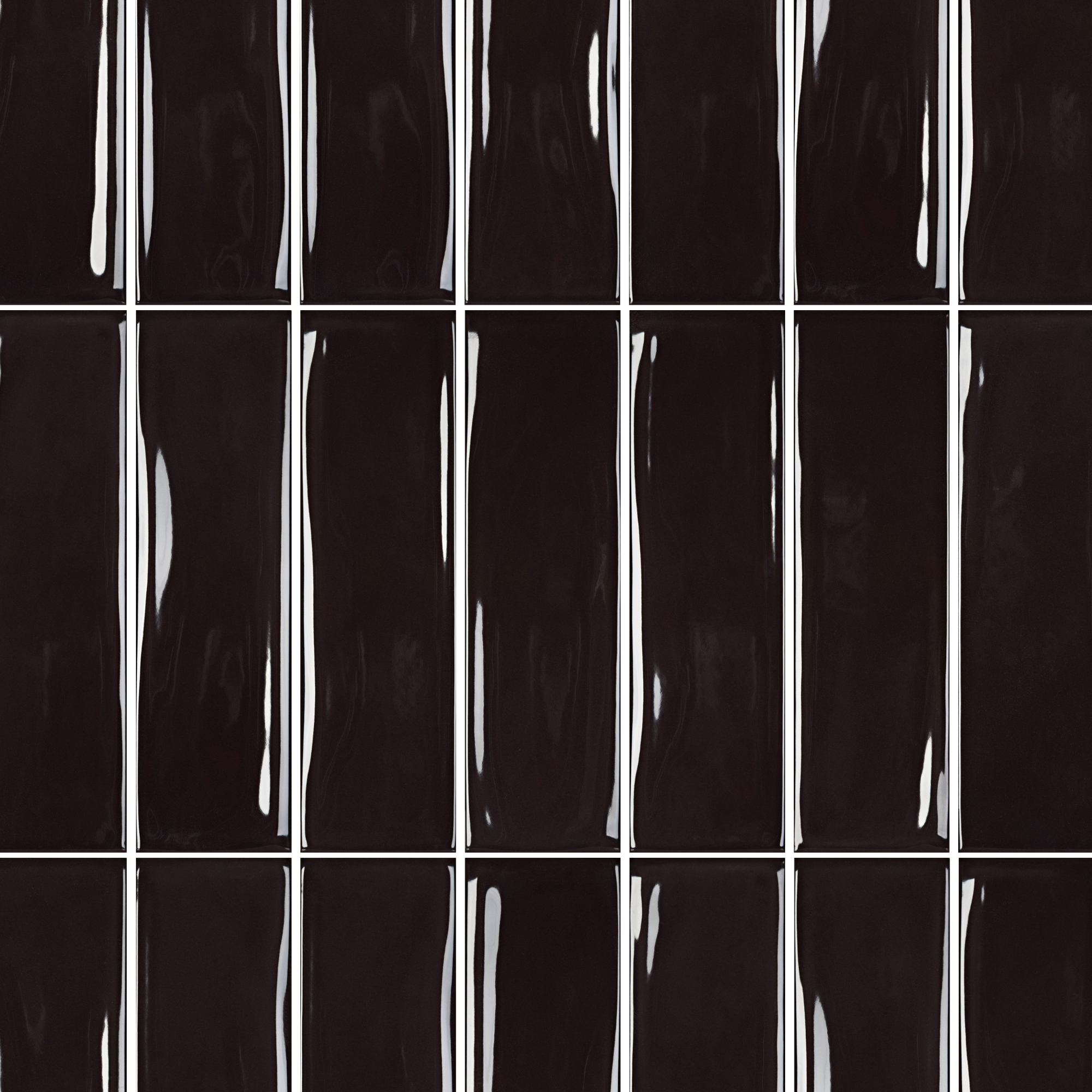 Vivian - 3"x10" - Noir - Glossy