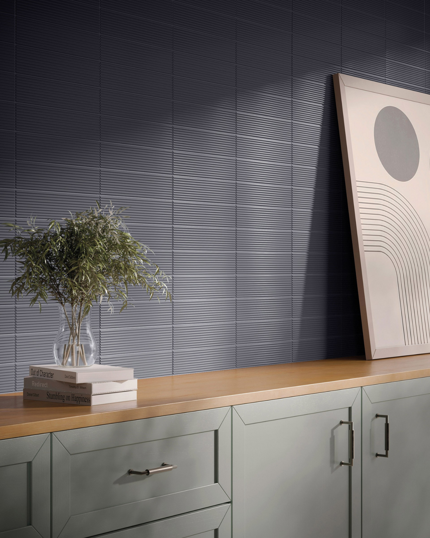 Vivian Deco - 3"x10" - Gris - Matte