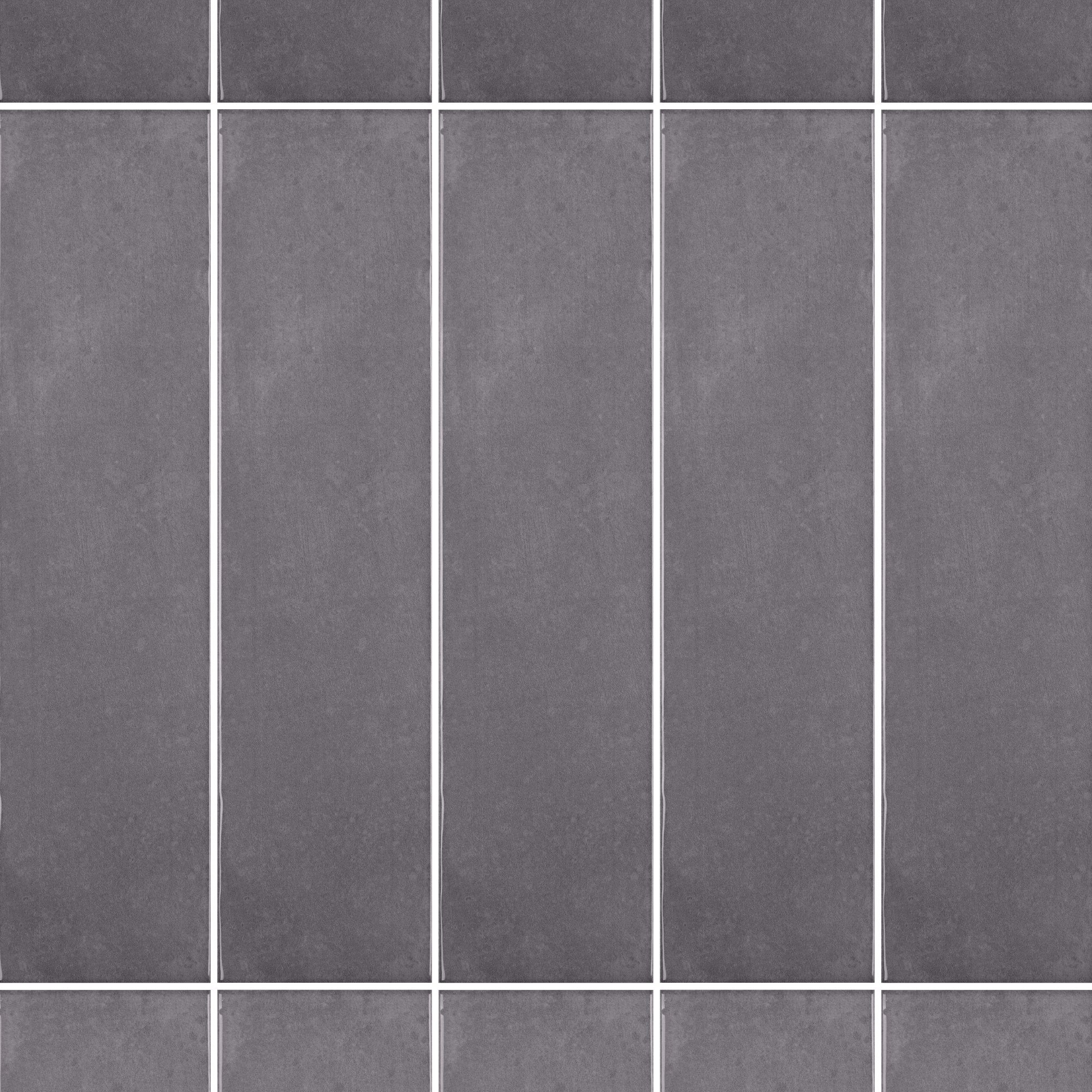 Willow - 4"x16" - Gray - Glossy