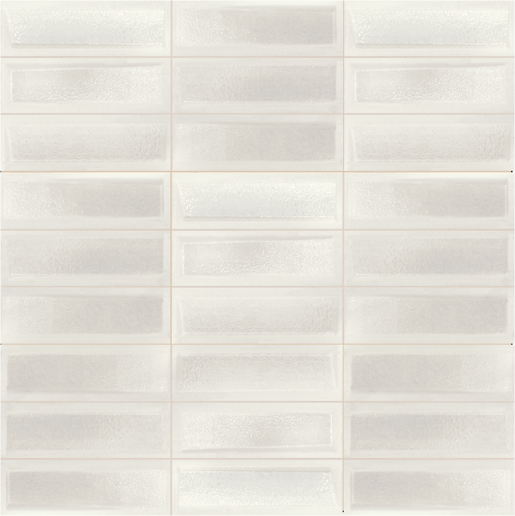 Levi - 8"x16" - White - Glossy